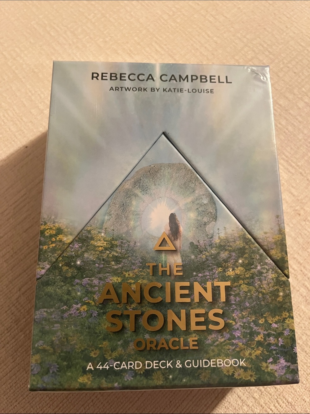The Ancient Stones Oracle Deck by — Green Floral Edition